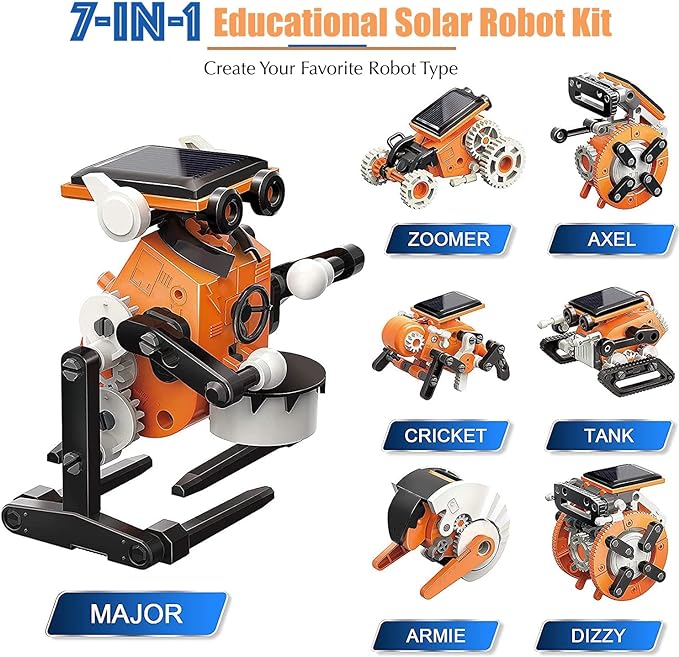 7 in 1 Solar Robot Adeeba's Collection