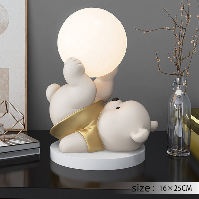 Home Decor Vitality Bear Statue Desktop Decorations Cartoon My Store