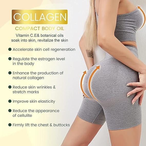 Collagen Lifting Body Oil, Beauty Women Tight Skin Trendy Zone