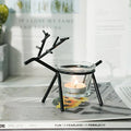 Wrought Iron Fawn Candle Holder UAE